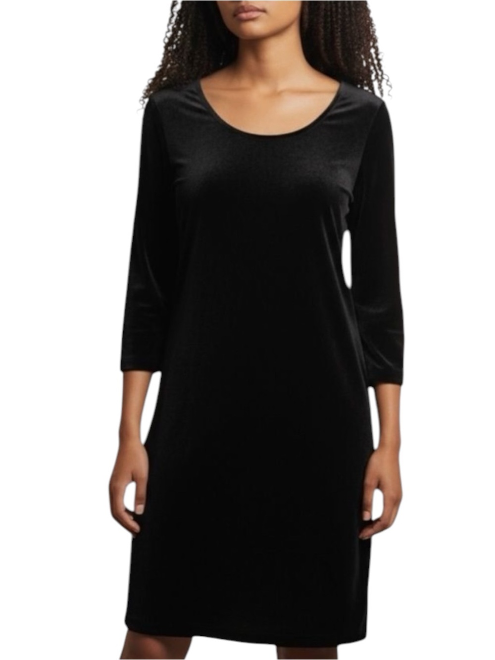 Material Girl Black BodyCon Velvet Dress NWOT Size XL WhimsiGoth
